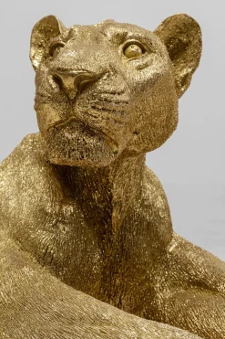 Deko Figur Lion Gold 113cm