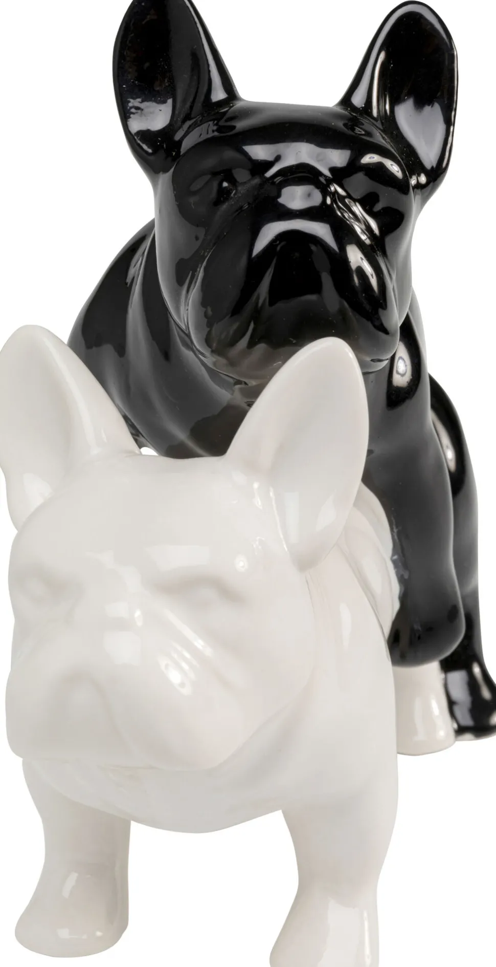 Deko Figur Love Dogs Schwarz