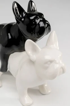 Deko Figur Love Dogs Schwarz