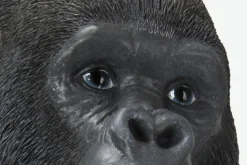 Deko Figur Monkey Gorilla Side Medium Schwarz