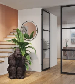 Deko Figur Monkey Gorilla Front XXL 107cm