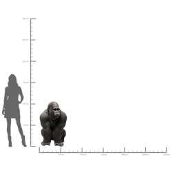 Deko Figur Monkey Gorilla Front XXL 107cm