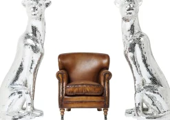 Deko Figur Mosaik Welcome Panther Links XL