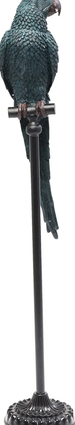 Deko Figur Parrot Petrol