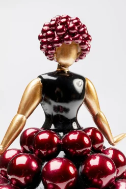 Deko Figur Primaballerina Pom Lila 35cm