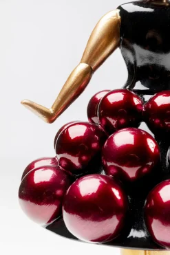 Deko Figur Primaballerina Pom Lila 35cm