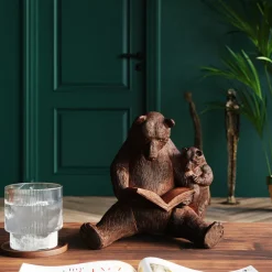 Deko Figur Reading Bears