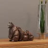 Deko Figur Relaxed Bear Family