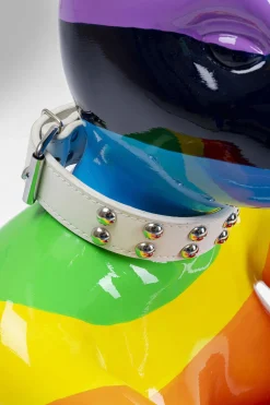 Deko Figur Sitting Rabbit Rainbow 80