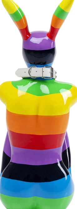 Deko Figur Sitting Rabbit Rainbow 80