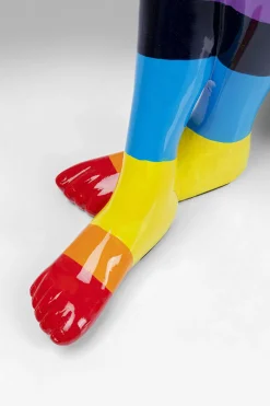 Deko Figur Sitting Rabbit Rainbow 80