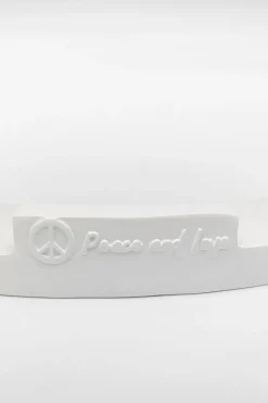 Deko Figur Street Art Bouquet Weiß 27cm