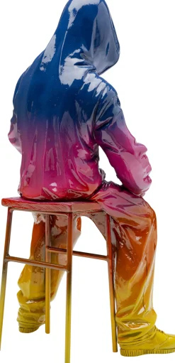 Deko Figur Street Art Boy Rainbow 36cm