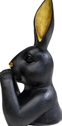 Deko Figur Sweet Rabbit Schwarz 23cm