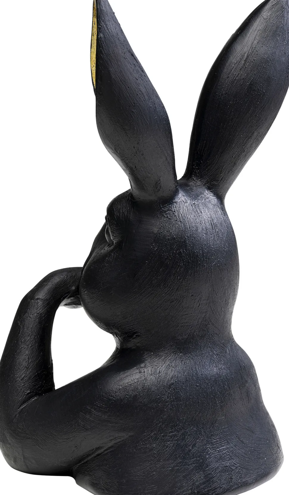 Deko Figur Sweet Rabbit Schwarz 23cm