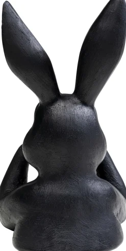 Deko Figur Sweet Rabbit Schwarz 23cm