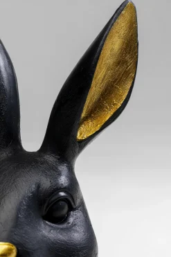 Deko Figur Sweet Rabbit Schwarz 23cm