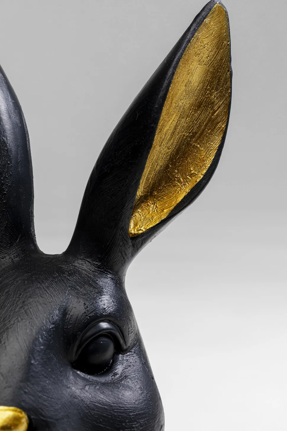 Deko Figur Sweet Rabbit Schwarz 23cm