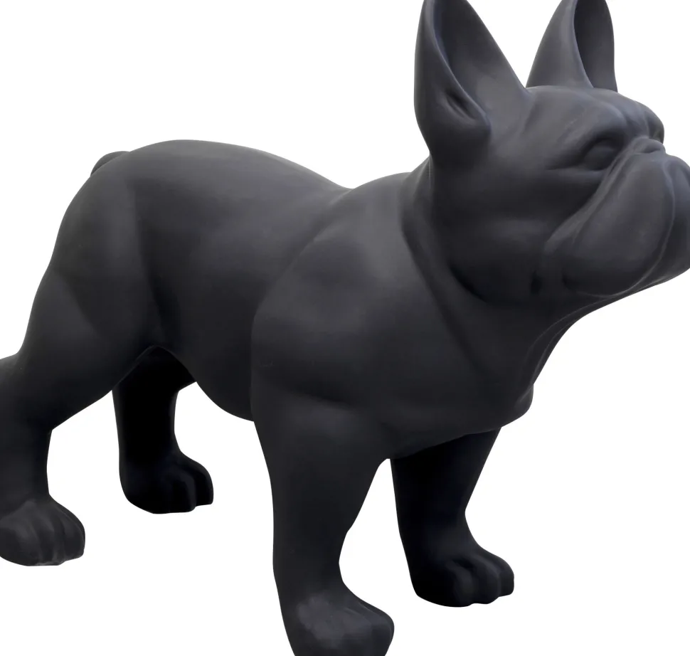 Deko Figur Toto Teen Schwarz Matt 90cm