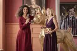 Deko Figur Toto XL Gold 180cm