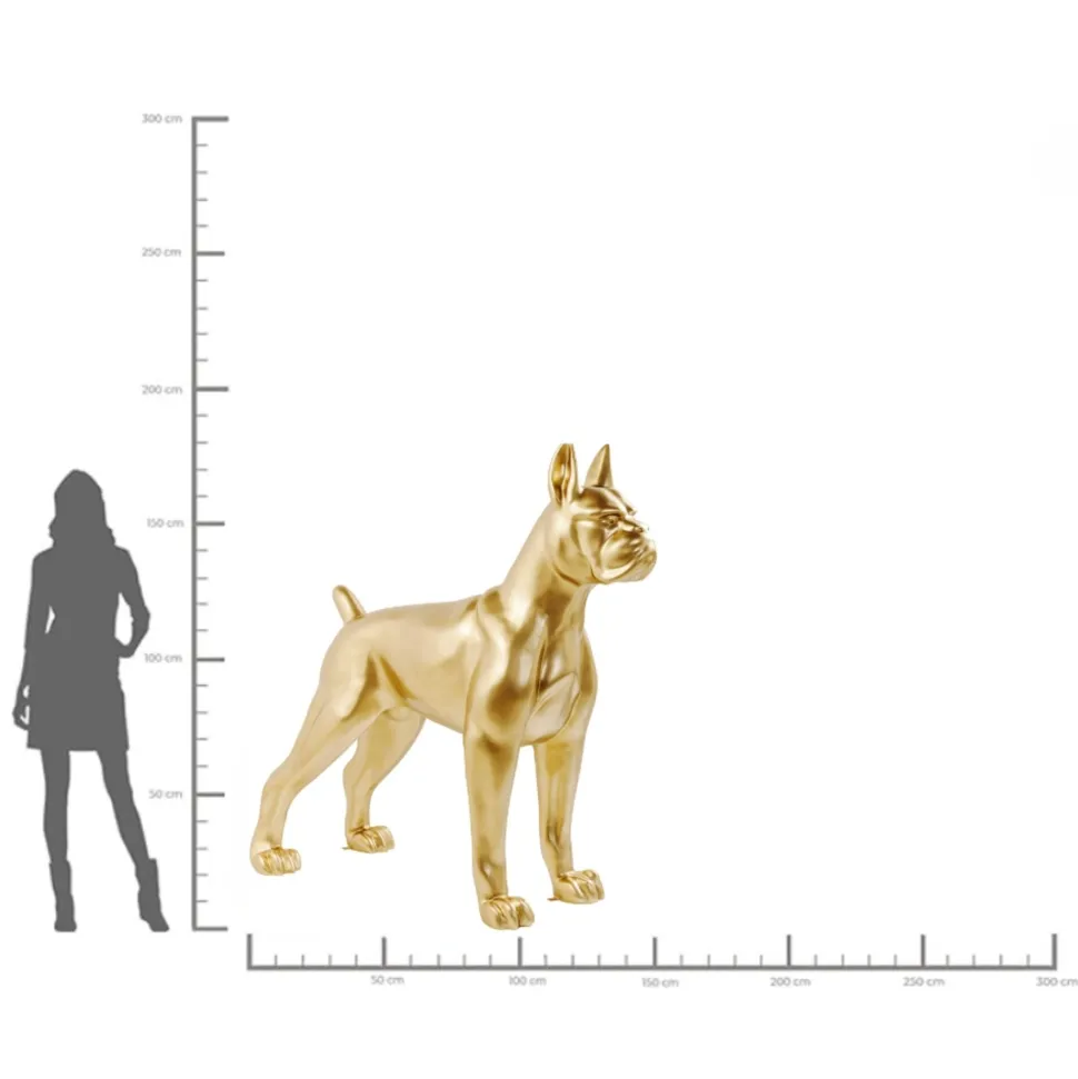 Deko Figur Toto XL Gold 180cm