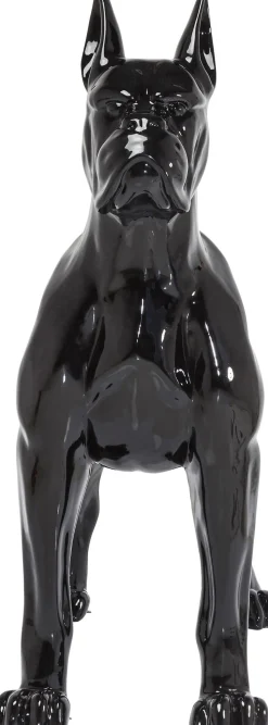 Deko Figur Toto XL Schwarz 180cm