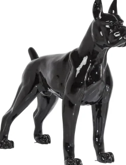 Deko Figur Toto XL Schwarz 180cm