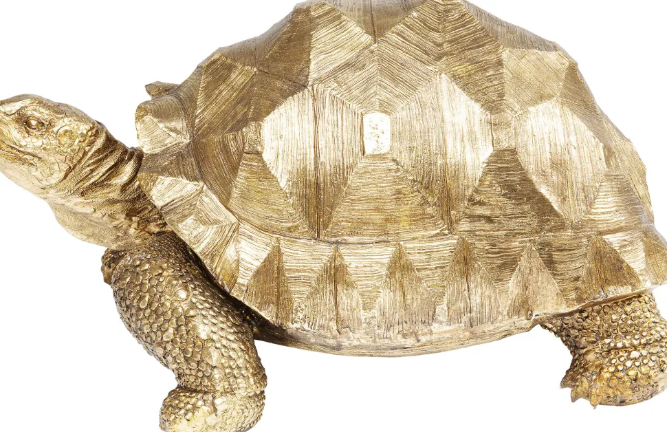 Deko Figur Turtle Gold Medium 40cm