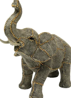 Deko Figur Walking Elephant Pearls 24cm