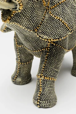 Deko Figur Walking Elephant Pearls 24cm