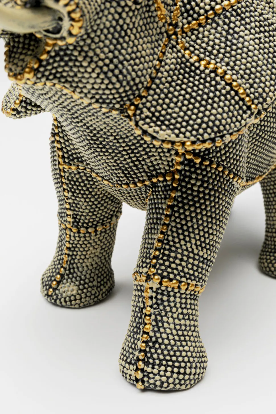 Deko Figur Walking Elephant Pearls 24cm