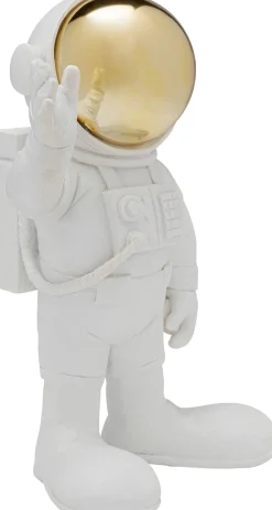Deko Figur Welcome Astronaut Weiß 27cm