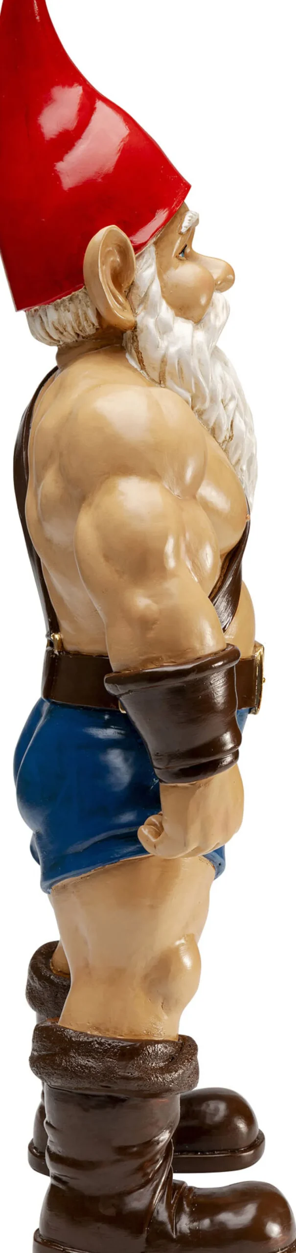 Deko Figur Zwerg Muscle 60cm