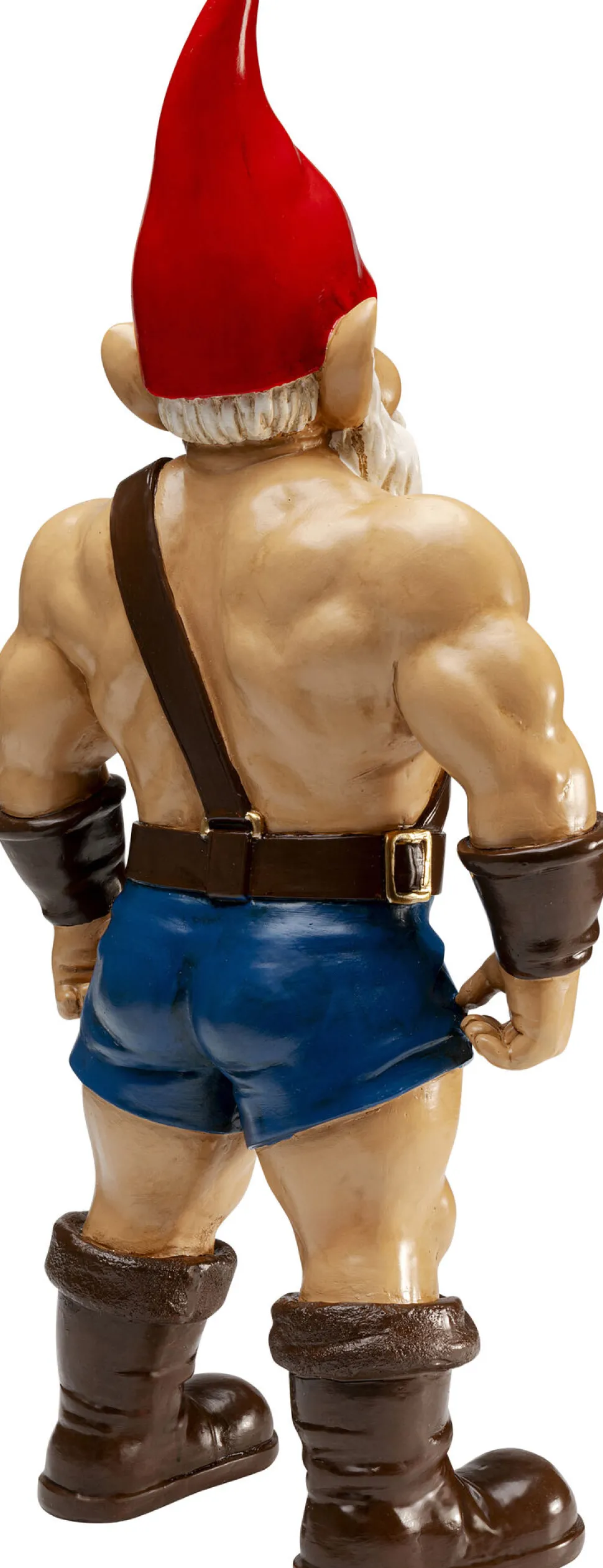 Deko Figur Zwerg Muscle 60cm