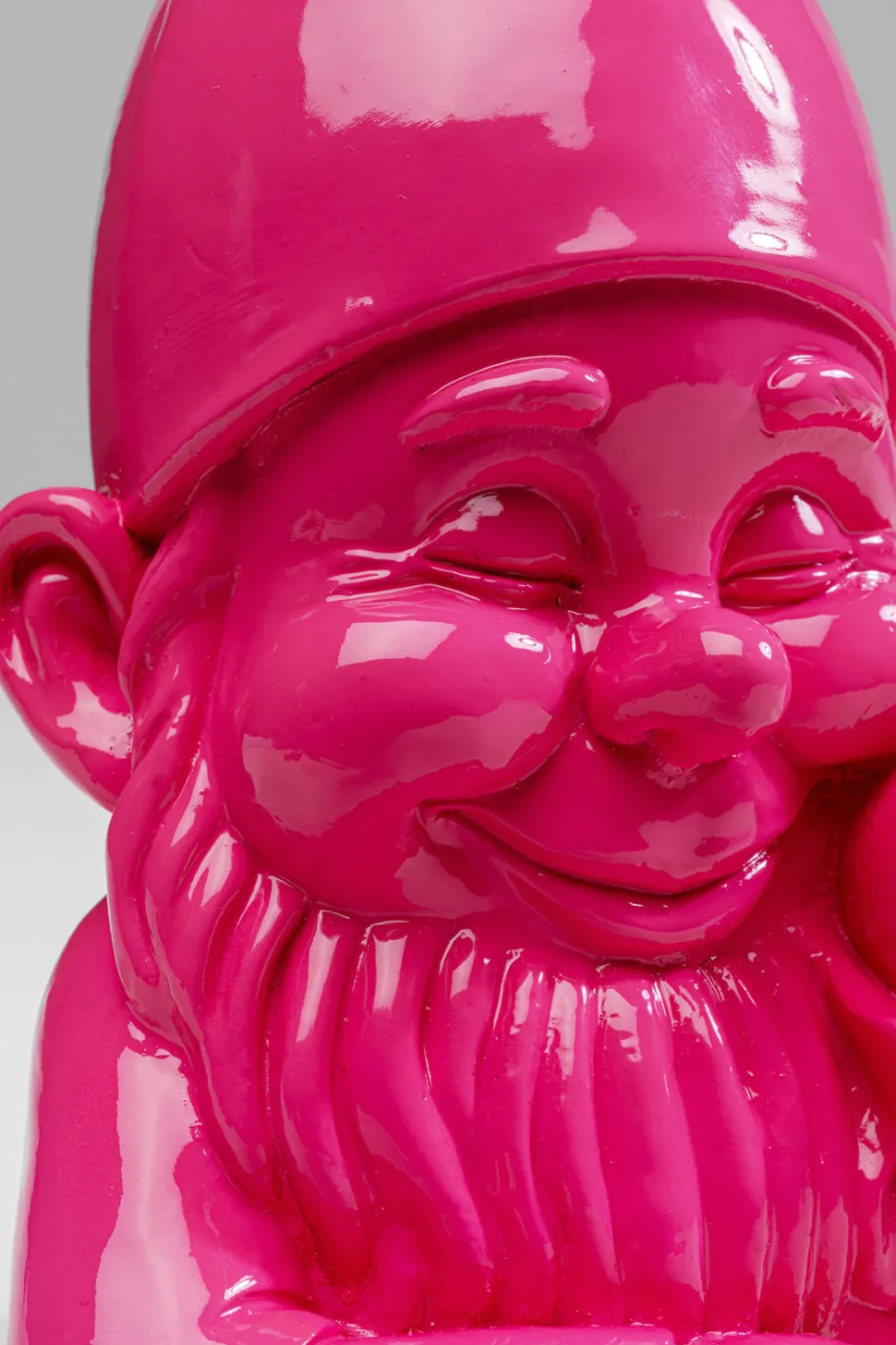 Deko Figur Zwerg Pink 21cm