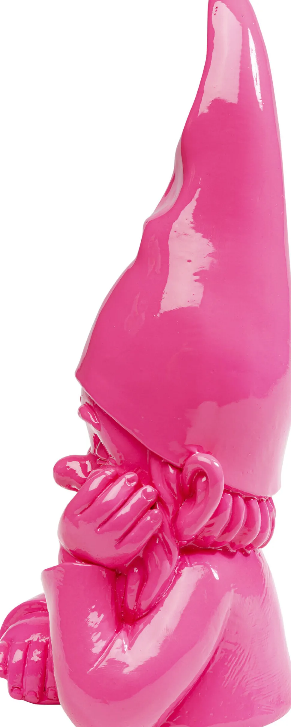 Deko Figur Zwerg Pink 21cm