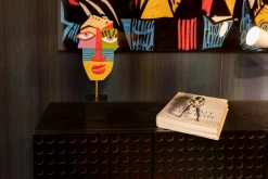 Deko Objekt Abstract Face Multicolour 52cm