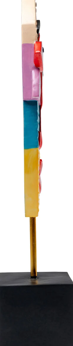 Deko Objekt Abstract Face Multicolour 52cm