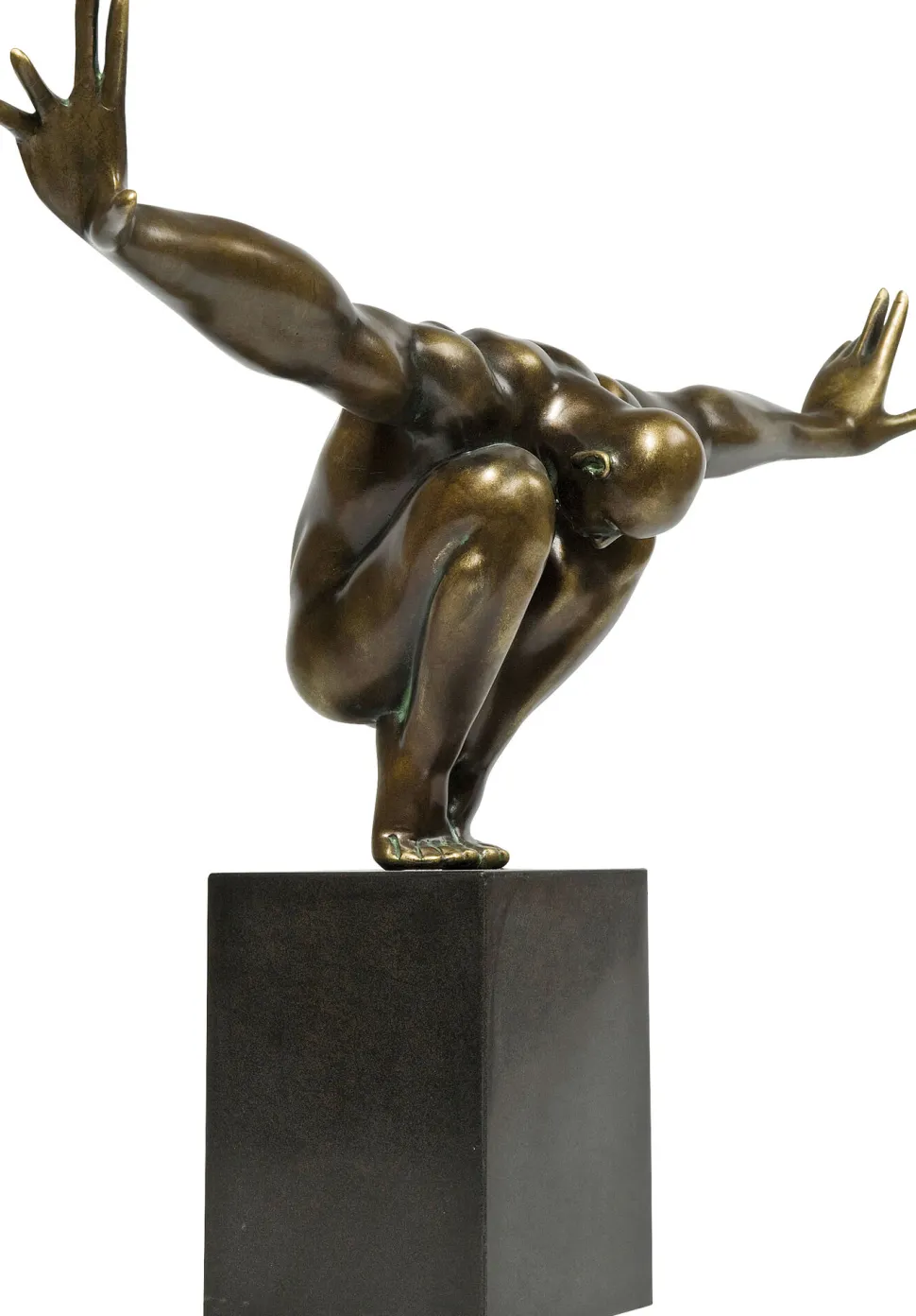 Deko Objekt Athlet Bronze 75cm