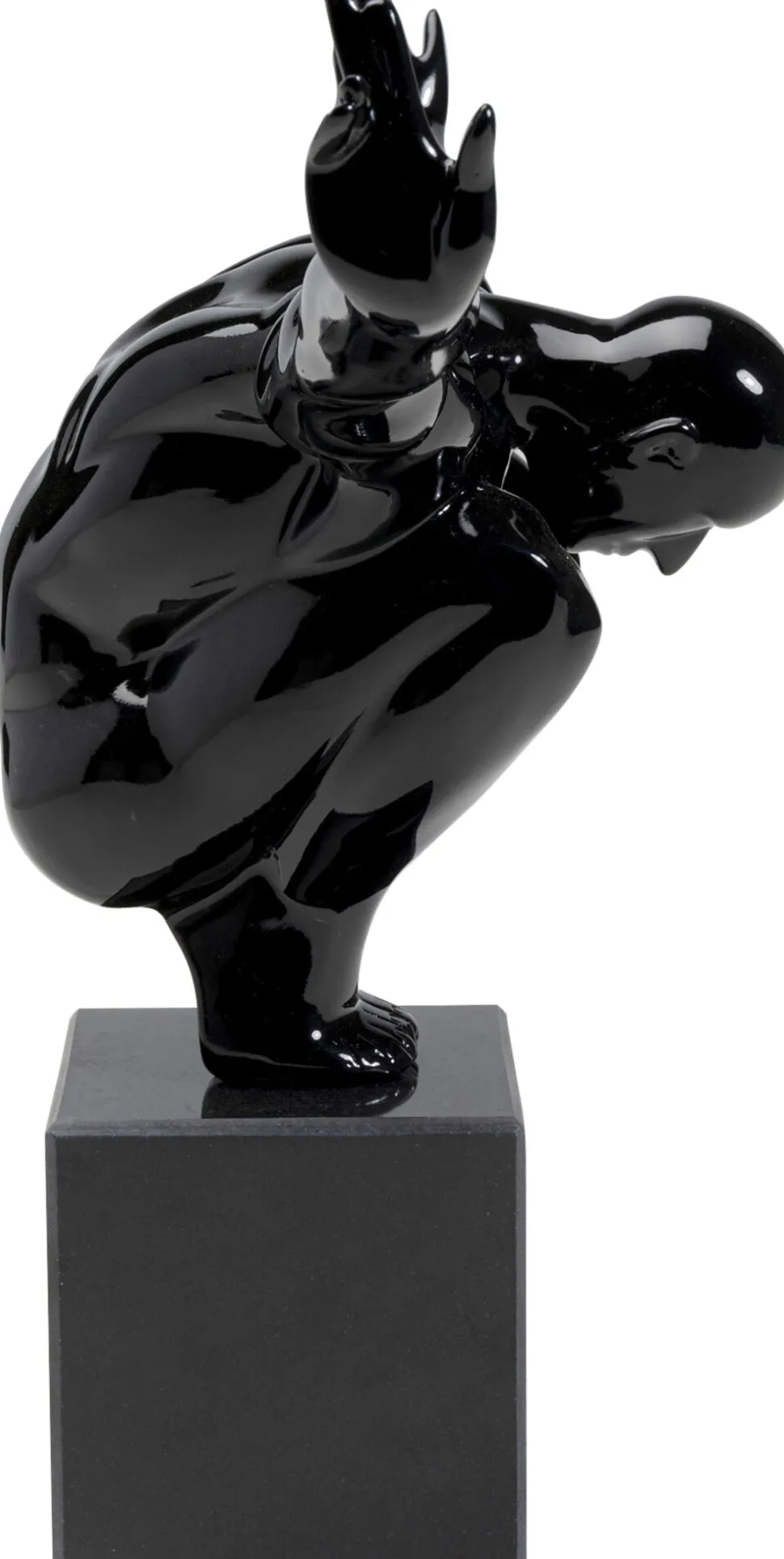 Deko Objekt Athlet Schwarz 75cm