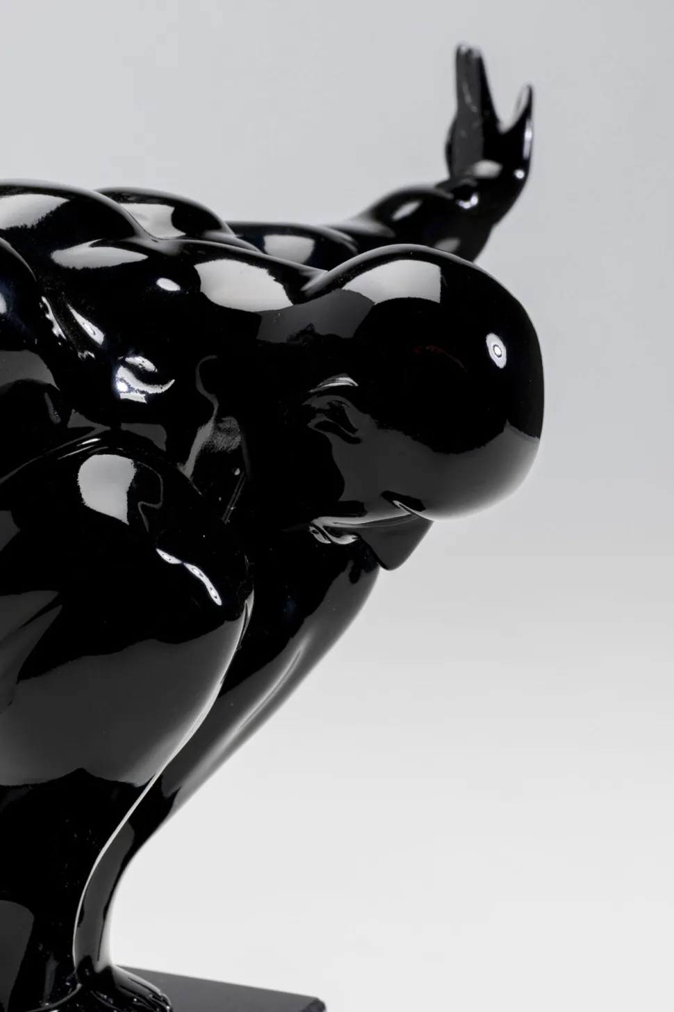 Deko Objekt Athlet Schwarz 75cm