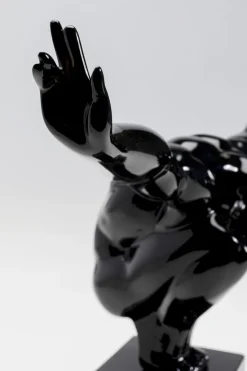 Deko Objekt Athlet Schwarz 75cm