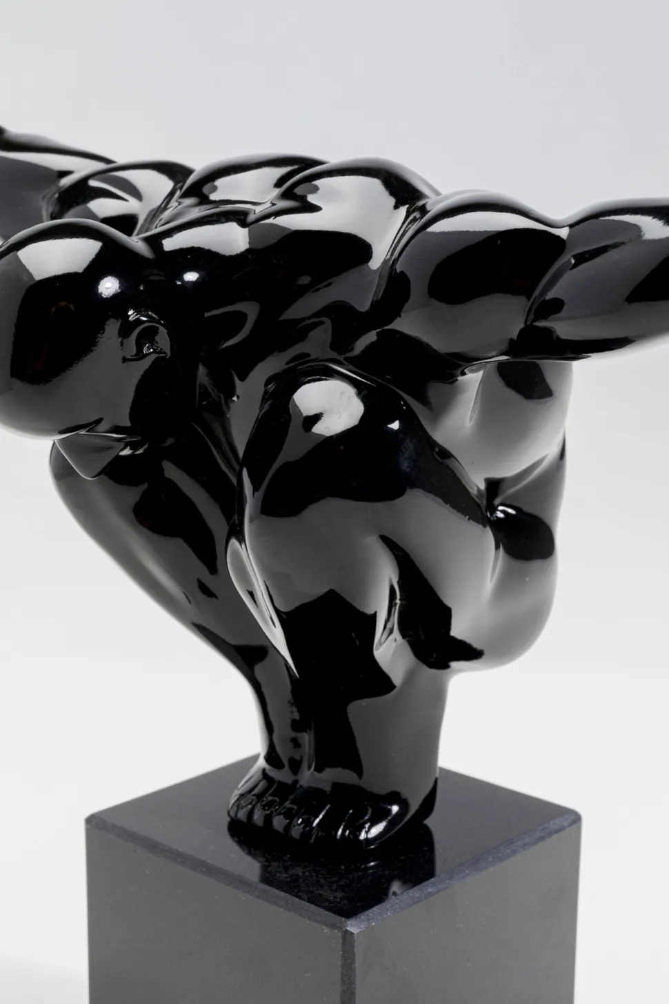 Deko Objekt Athlet Schwarz 75cm