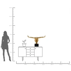 Deko Objekt Athlete XL Gold