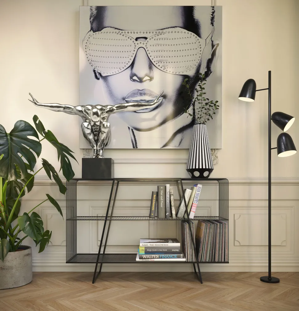 Deko Objekt Athlete XL Silber