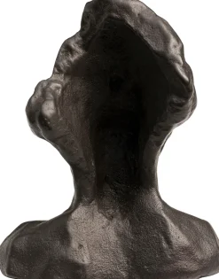 Deko Objekt Bearded Man Anthrazit 11cm