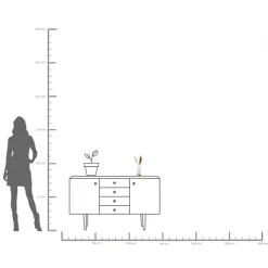 Deko Objekt Bunny Gold 30cm