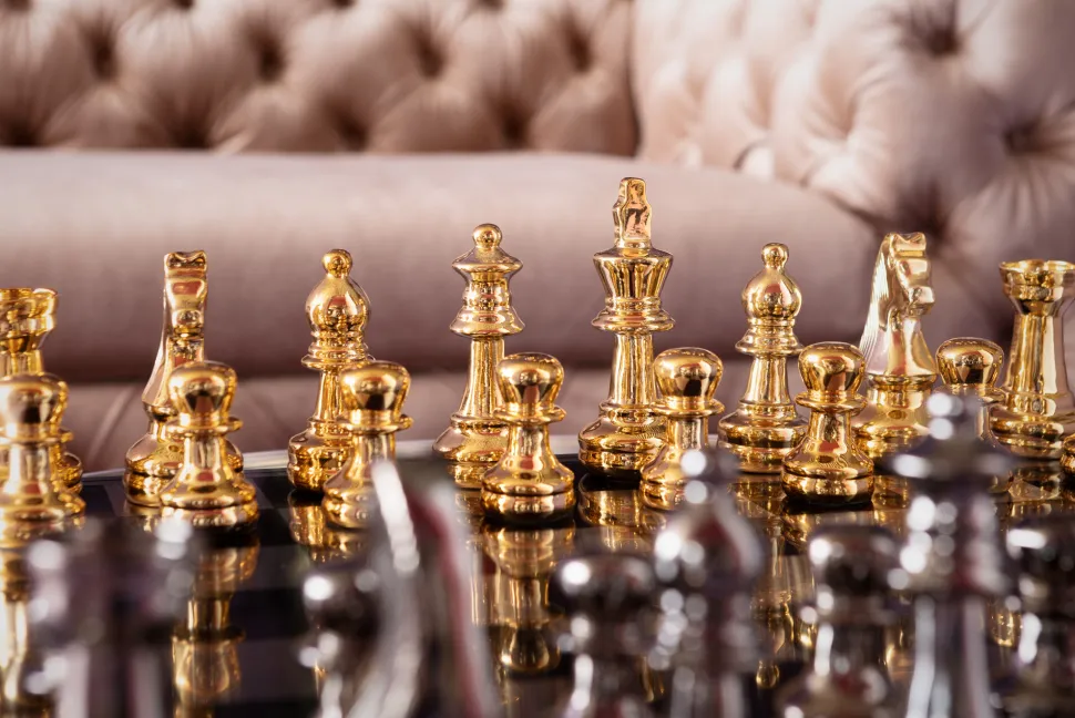 Deko Objekt Chess 60x60cm