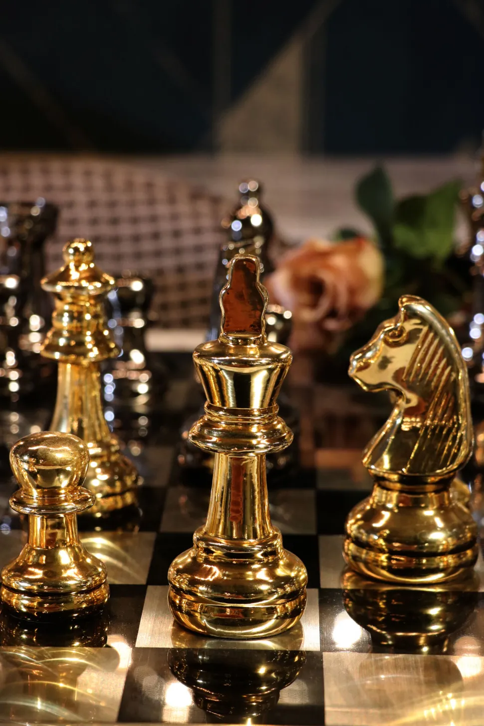 Deko Objekt Chess 60x60cm