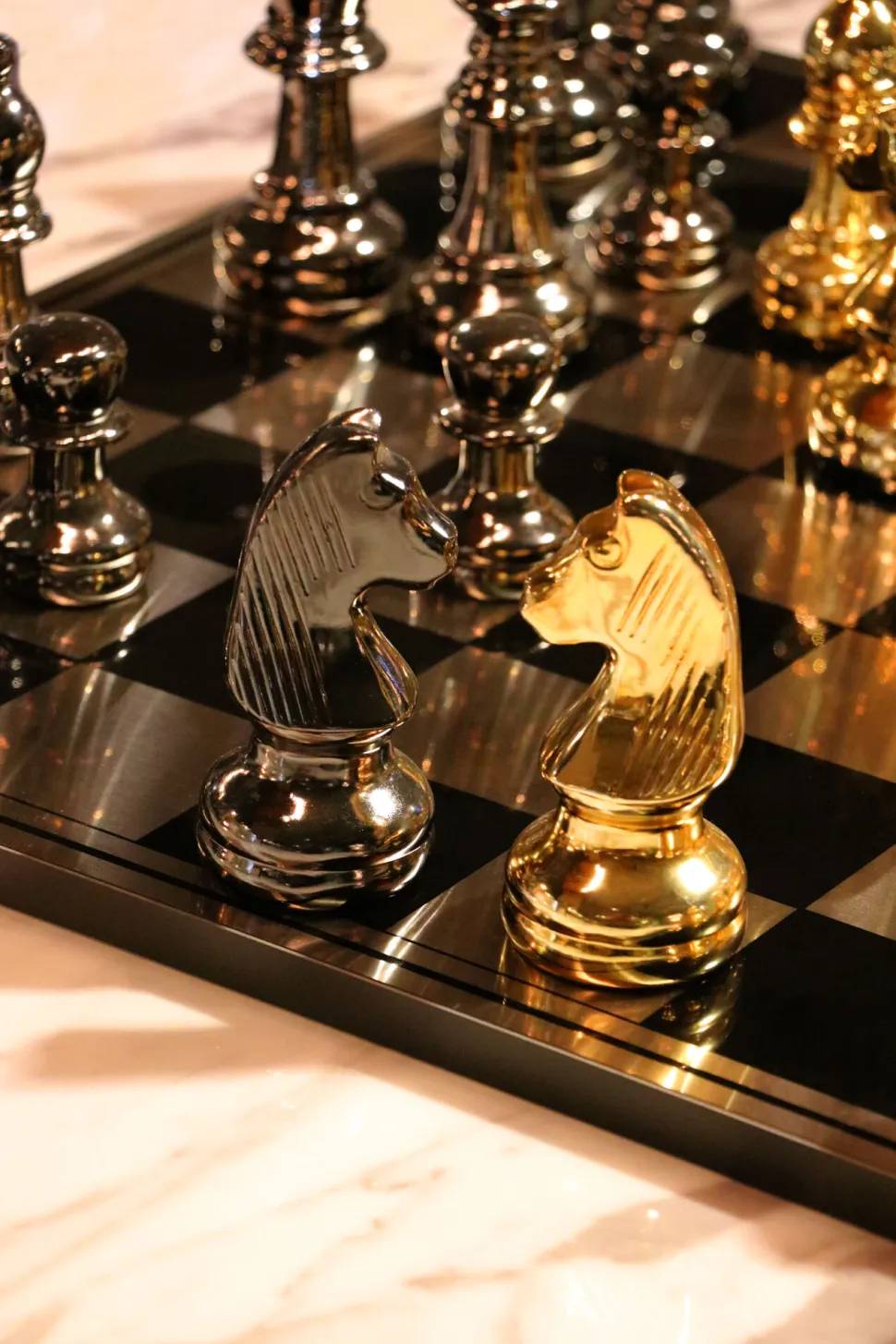 Deko Objekt Chess 60x60cm